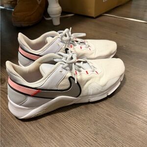 Nike Cream and Pink Legend Essential 2 Training Shoes CQ9545 007